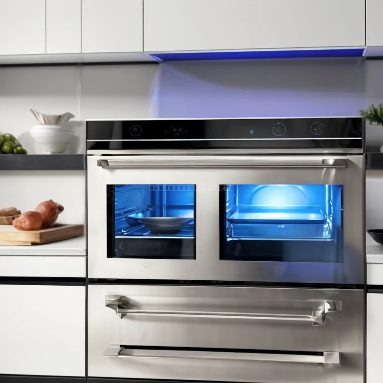 Smart AI Ofen im modernen Küchendesign